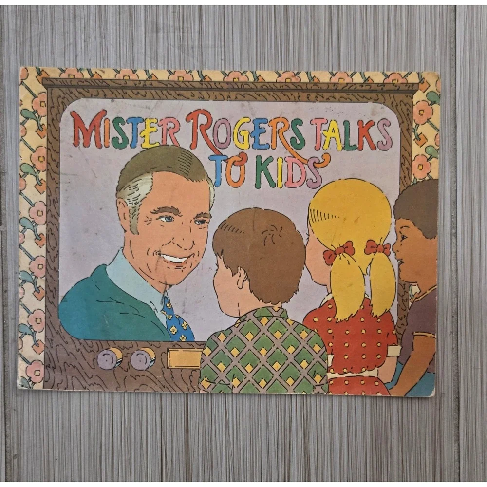 Vintage Mister Rogers Talks to Kids Booklet Blue Cross Blue Shield PA 1974 Rare